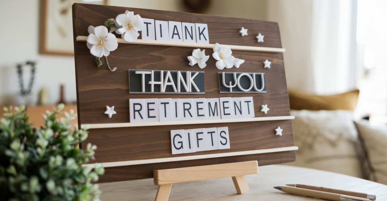 Thank You Notes for Retirement Gifts