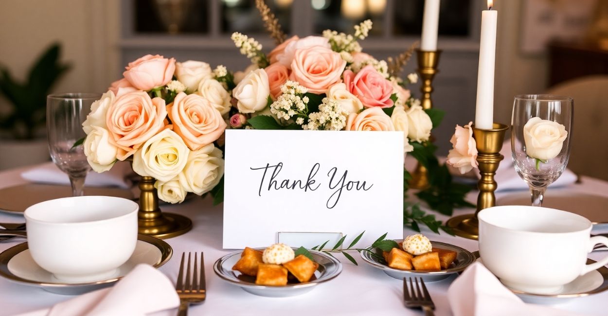 Thoughtful Thank You Messages for Entertaining