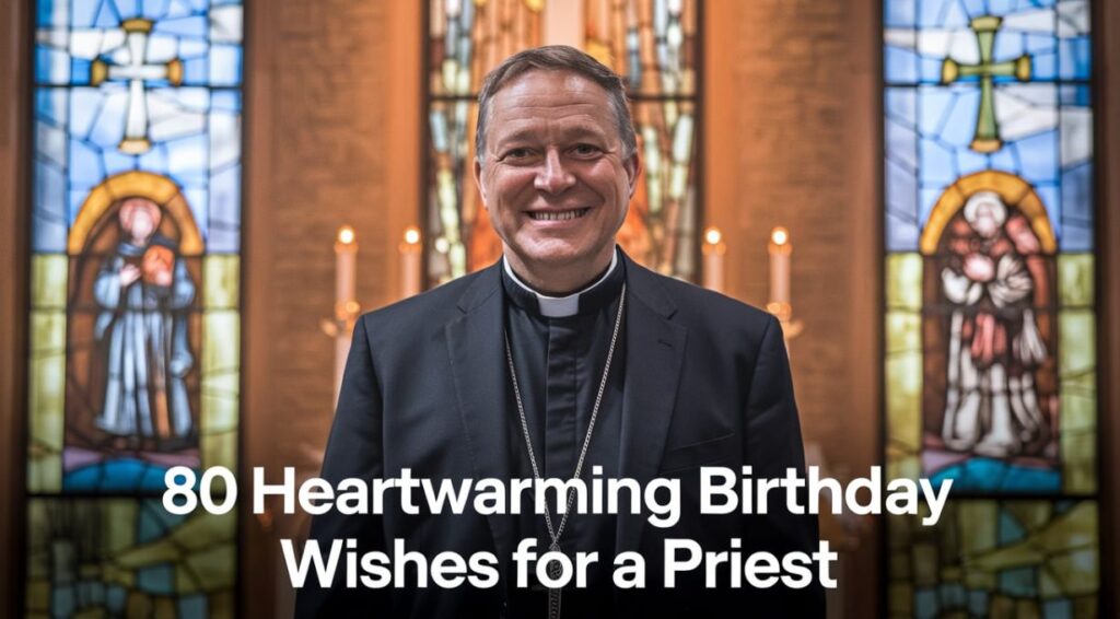 Uplifting Birthday Wishes for a Priest